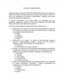 Proceso administrativo