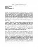 Reseña del retrato dorian gray