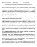 Modelo Educativo Escoces un ejemplo a seguir del Modelo Educativo Mexicano