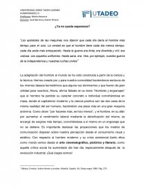 Ya no queda esperanza. Página 1