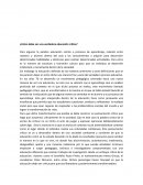 Cómo debe ser una verdadera educación crítica