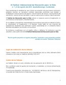 Festival Internacional de Educación para la Vida