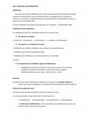 USO Y ABUSO DE LOS ANTIBIÓTICOS