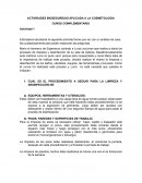 Actividad Bioseguridad aplicada a la cosmetologia