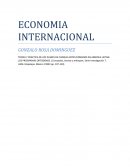 ECONOMIA INTERNACIONAL