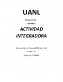 Actividad de aplicacion. Español