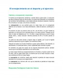 Como es el El envejecimiento en el deporte y el ejercicio