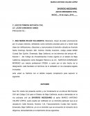 La disolución del vinculo matrimonial que nos une, por la causal prevista en el numeral 264 fraccion IX del Codigo Civil vigente en el Estado de Baja California