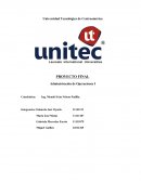 Proyecto Operaciones