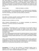 LAS CADENAS PESADAS DE LOS DESENCUENTROS Y LAS DIFERENCIAS NOS OPRIMIERON. LAS INDEFINICIONES Y LAS BASILACIONES NOS ALEJABAN, NOS APLASTABAN, AHOGABAN NUESTRAS ESPERANZAS, DELATABAN NUESTROS SUEÑOS DE GRANDEZA.