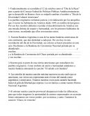 Tradicionalmente se recordaba el 12 de octubre como el "Día de la Raza"