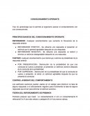 El Condicionamiento operante (ejemplo)