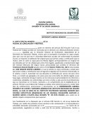 IMSS: Contestación a demanda laboral y negación de la acción del actor