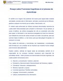 Ensayo sobre Funciones Cognitivas