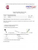 Examen de cocina semestral