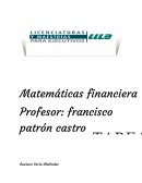 Matemáticas financiera Descuento Simple Matematicas
