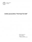 Analisis psicoanalitico de The Wall. Pink Floyd