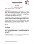 TEMA: “AMBIENTE EN ACCIÓN“