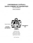 Fundamentos naturales del matrimonio