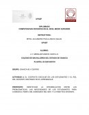 CONCEPTO DE EL CONTEXTO ESCOLAR DE LOS ESTUDIANTES Y EL ROL DEL DOCENTE CENTRADO EN EL APRENDIZAJE.