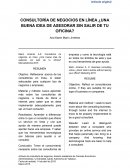 CONSULTORÍA DE NEGOCIOS EN LÍNEA ¿UNA BUENA IDEA DE ASESORAR SIN SALIR DE TU OFICINA?