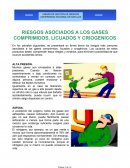 Riesgos en gases envasados