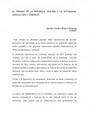 Periodo de la republica