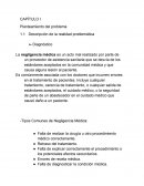 La negligencia médica es un acto mal realizado por parte de un proveedor de asistencia sanitaria