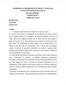 ASIGNACIÓN NO.1 ORIGEN DE LA VIDA