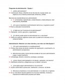 Preguntas de administración