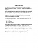 La macroeconomía es una rama de la economía que estudia los sistemas económicos ya sea de un país o región y lo toma como un conjunto.