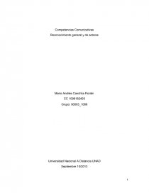 COMPETENCIAS COMUNICATIVAS. Página 1