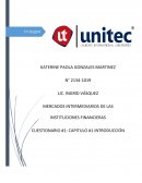 CUESTIONARIO #1: CAPITULO #1 INTRODUCCIÓN