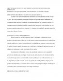 PROPUESTA DE PRODUCTO QUE PRESENTA INCONVENIENTES PARA SER EXPORTADO