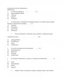 Cuestionario de Administracion