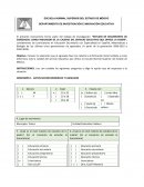 ESCUELA NORMAL SUPERIOR DEL ESTADO DE MÉXICO DEPARTAMENTO DE INVESTIGACIÓN E INNOVACIÓN EDUCATIVA