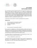 El meejor Ejemplo de acta de comite de becas nivel medio superior