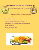 Importancia de los nutrimentos