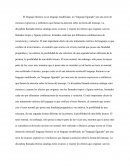 El lenguaje literario es un lenguaje modificado, un "lenguaje figurado"