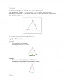 Un triángulo es el polígono que resulta de unir 3 puntos con líneas rectas.