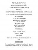 UN EJEMPLO DE PROYECTO DE CREACIÓN DE UNA EMPRESA