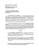 Demanda ejemplo y su definicion