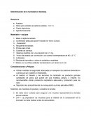 Determinacion de la humedad en biomasa