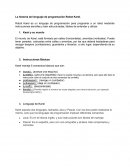 La gran historia del lenguaje de programación Robot Karel.