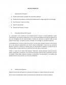 Proyecto protección medio ambiental