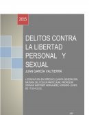 Los delitos cometidos en contra de la libertad de las personas
