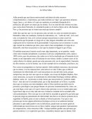 Ensayo Crítico a la teoría del Afán de Perfeccionismo