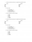 Ejercicios de los adjetivos frances