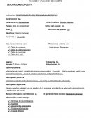 VALUACION DE PUESTOS