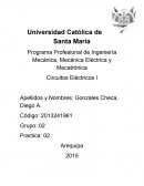 Programa Profesional de Ingeniería Mecánica, Mecánica Eléctrica y Mecatrónica